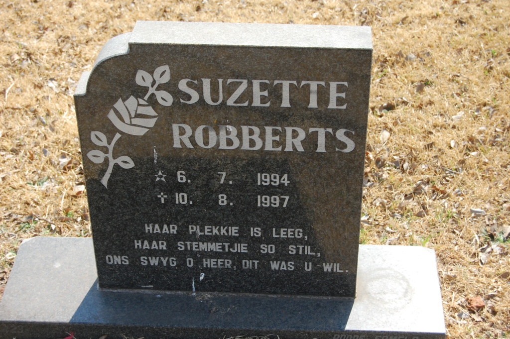ROBERTS Suzette 1994-1997