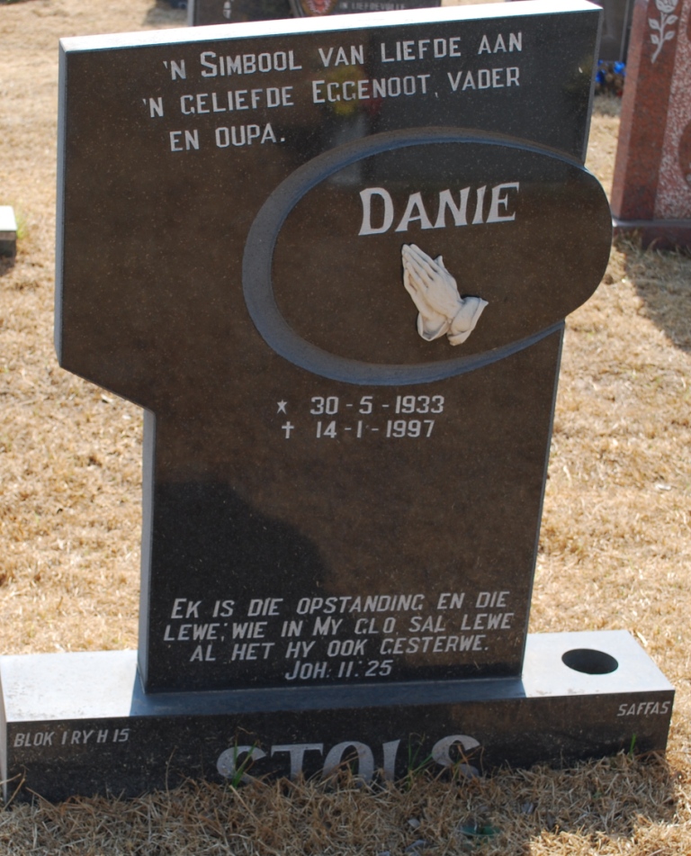 STOLS Danie 1933-1997