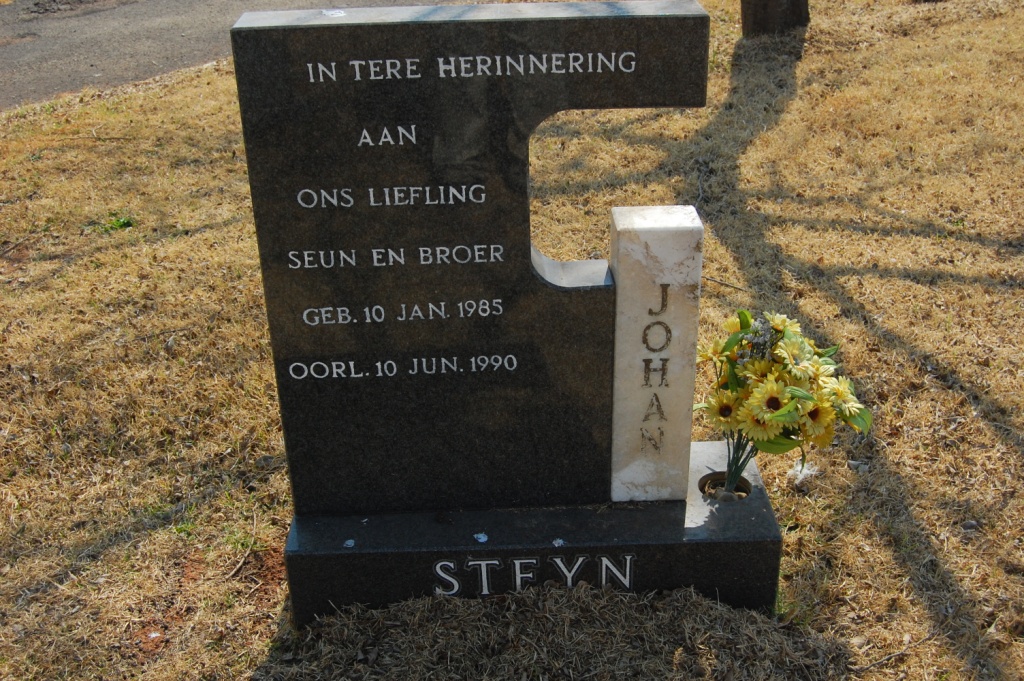 STEYN Johan 1985-1990