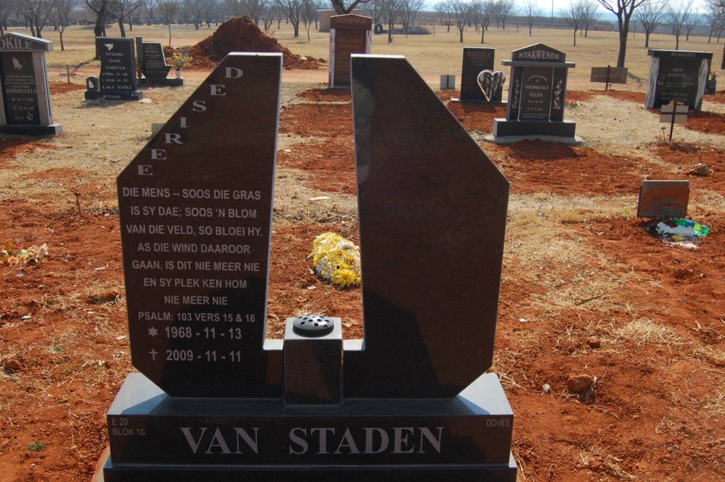 STADEN Desiree, van 1968-2009