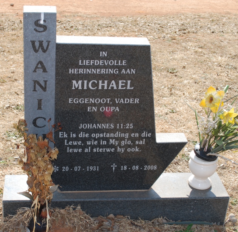 SWANICH Michael 1931-2008