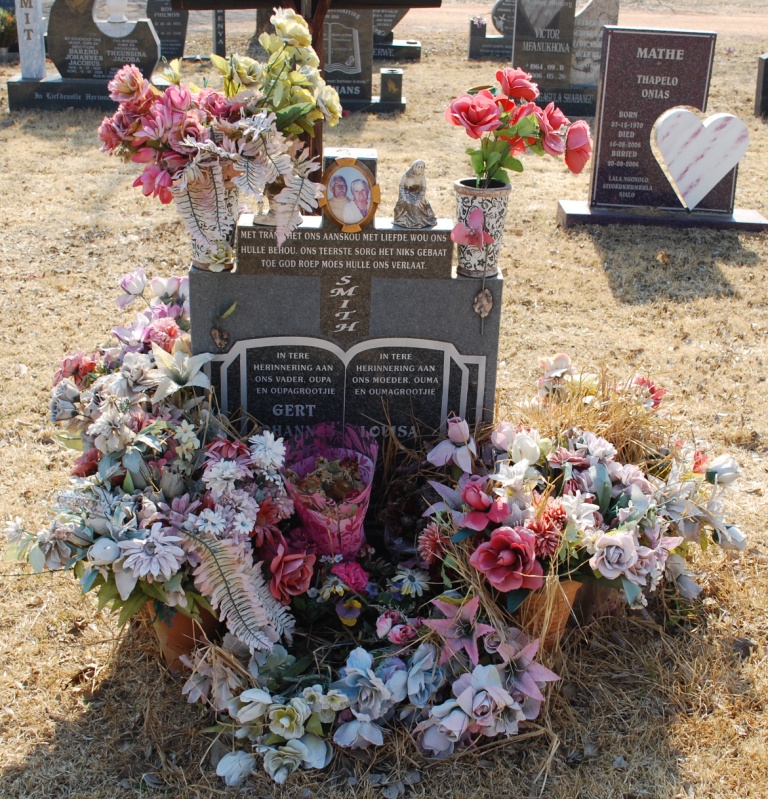 SMITH Gert Johannes Koenrat 1923-2006 &amp; Louisa 1929-2006