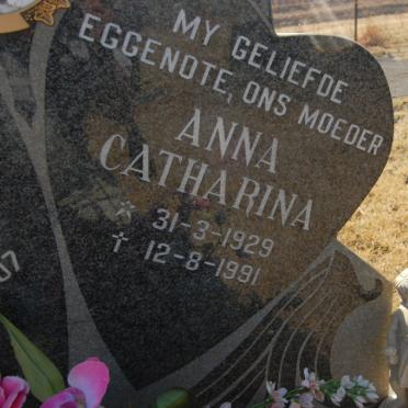 TOIT Sarel Andries Bernardus, du 1919-2007 &amp; Anna Catharina 1929-1991 