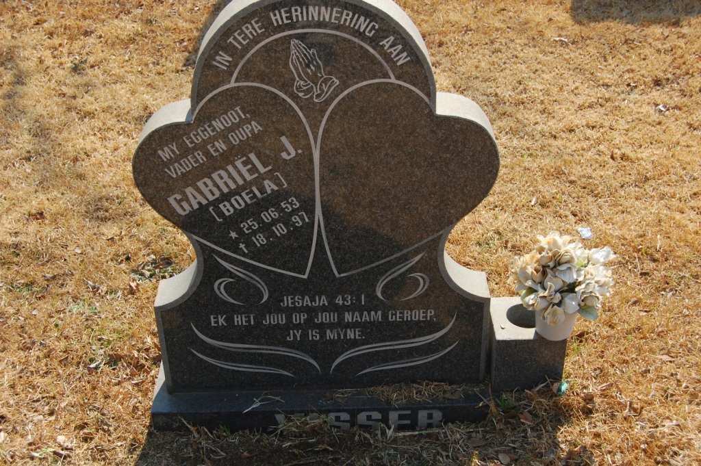 VISSER Gabriel J. 1953-1997
