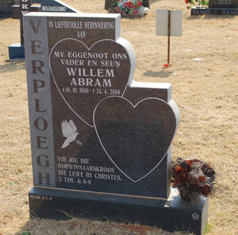 VERPLOEGH Willem Abram 1966-2008