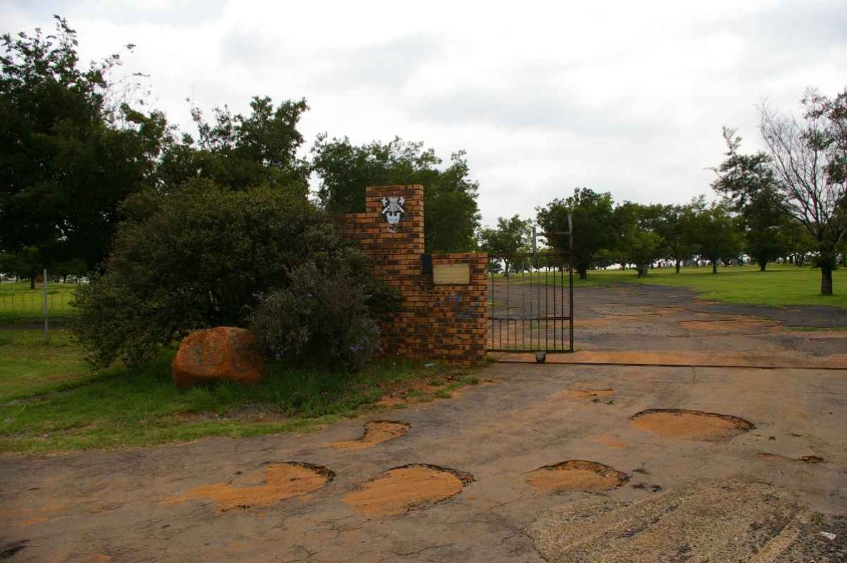 1. Road leading to Cemetery