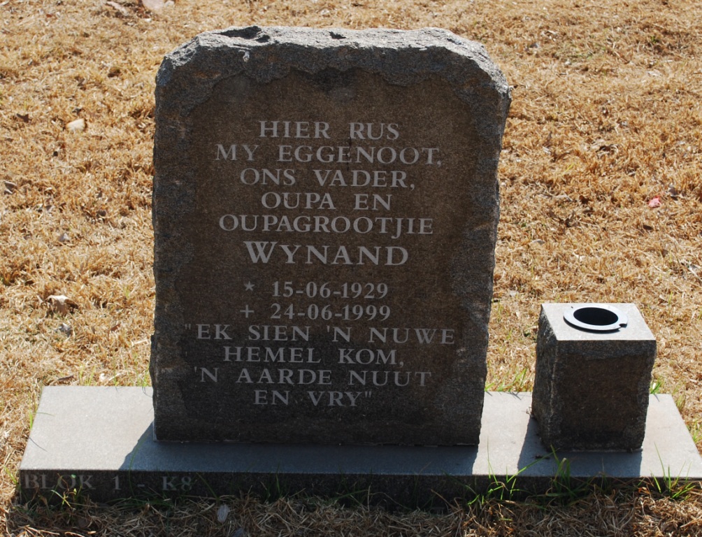 ? Wynand 1929-1999