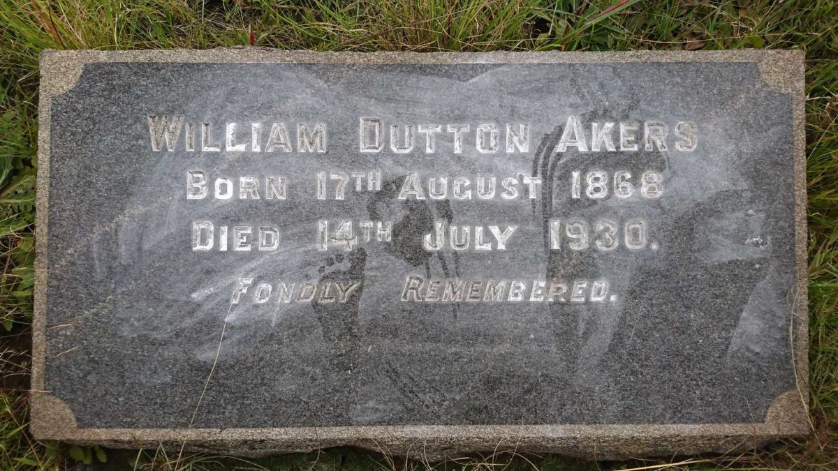 AKERS William Dutton 1868-1930