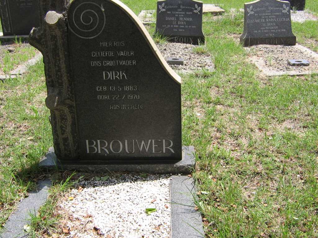 BROUWER Dirk 1883-1970