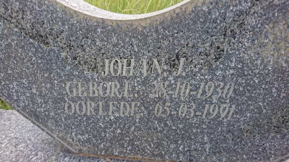 BRITS Johan J. 1930-1991