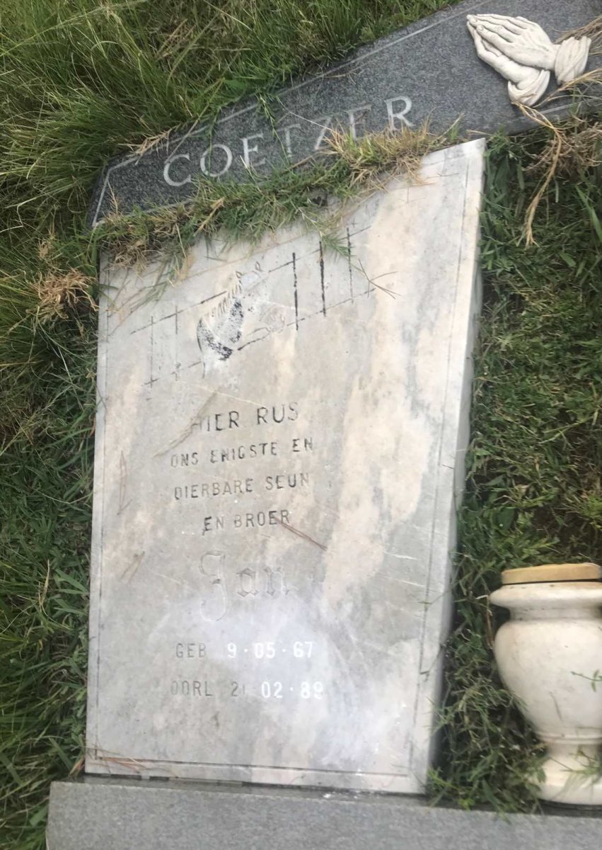 COETZER Jan 1967-1989