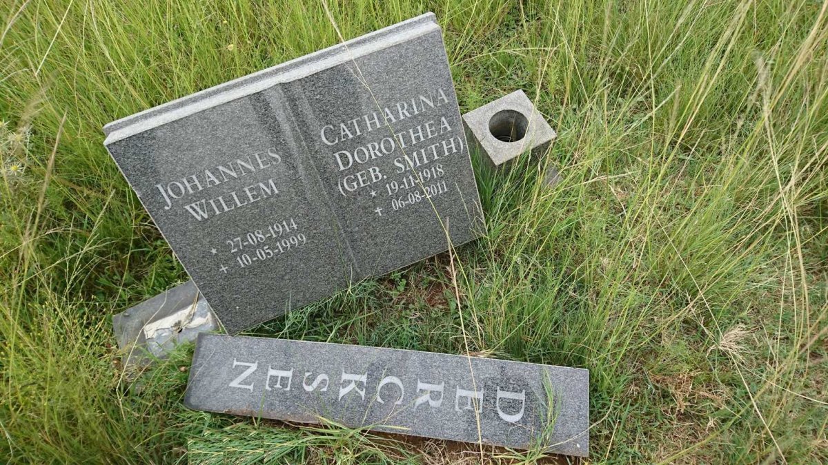 DERCKSEN Johannes Willem 1914-1999 &amp; Catharina Dorothea SMITH 1918-2011