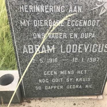 EBERSOHN Abraham Lodevicus 1916-1987