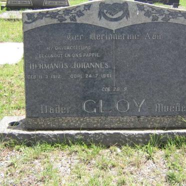 GLOY Hermanus Johannes 1912-1961