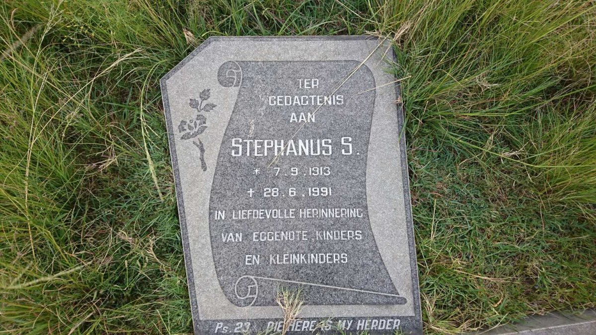 GRIFFIN Stephanus S. 1913-1991