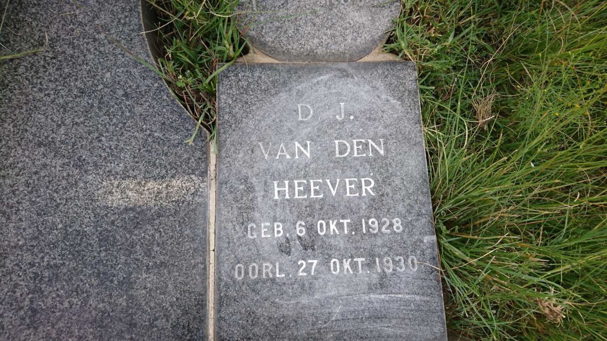 HEEVER Francina Maria, van den nee BOTES 1858-1931 :: VAN DEN HEEVER D.J. 1928-1930
