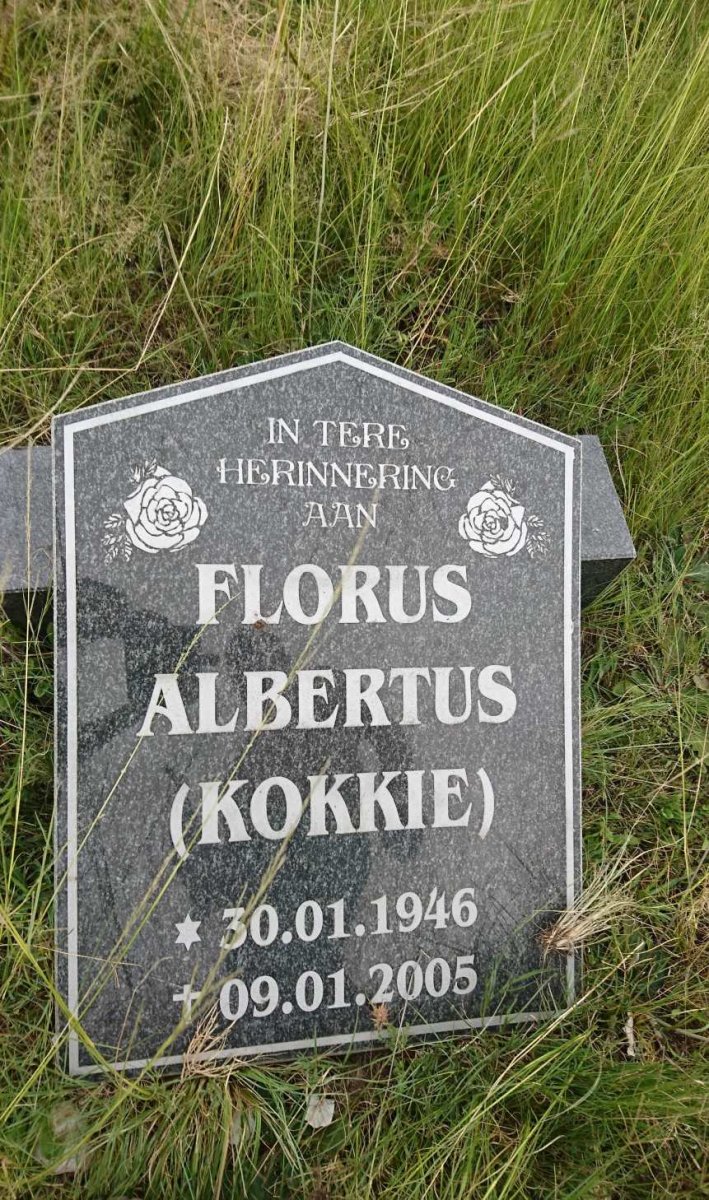 KRUGER Florus Albertus 1946-2005