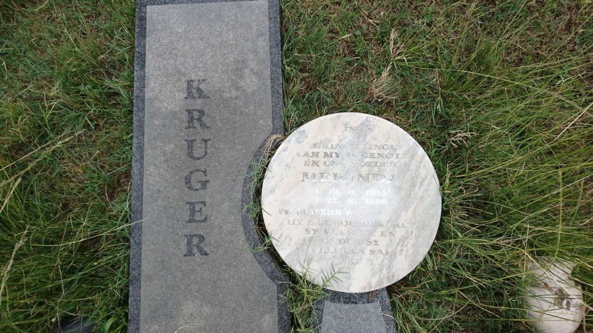 KRUGER Merinda 1955-1996