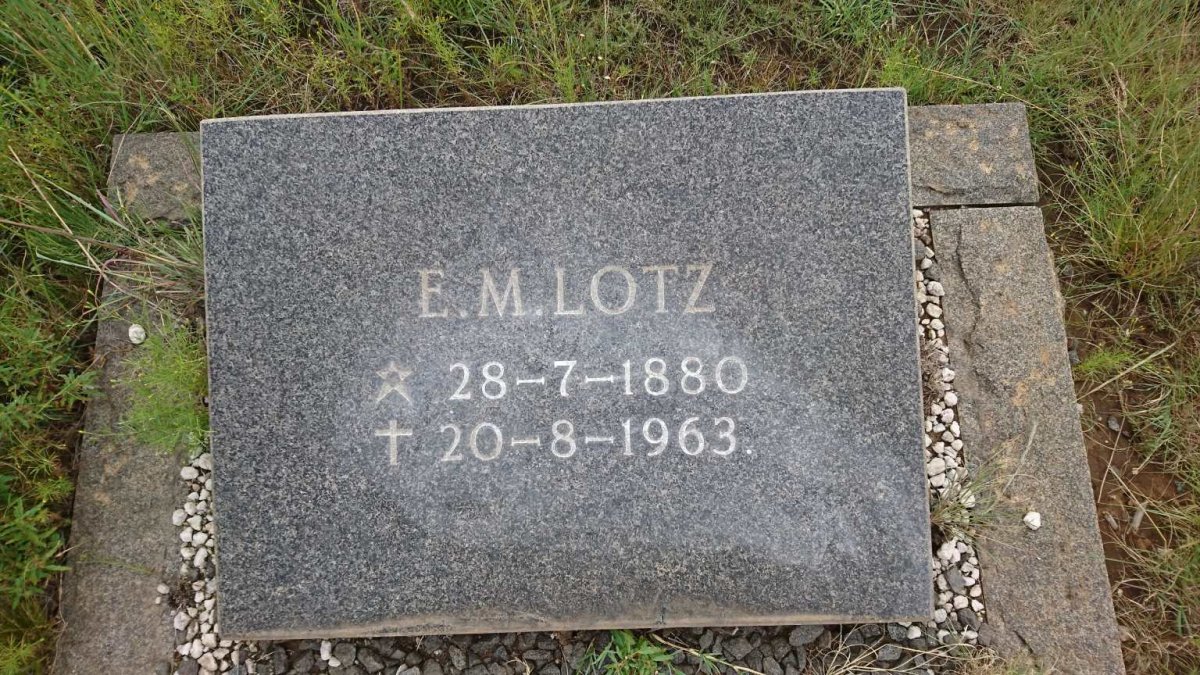 LOTZ E.M. 1880-1963