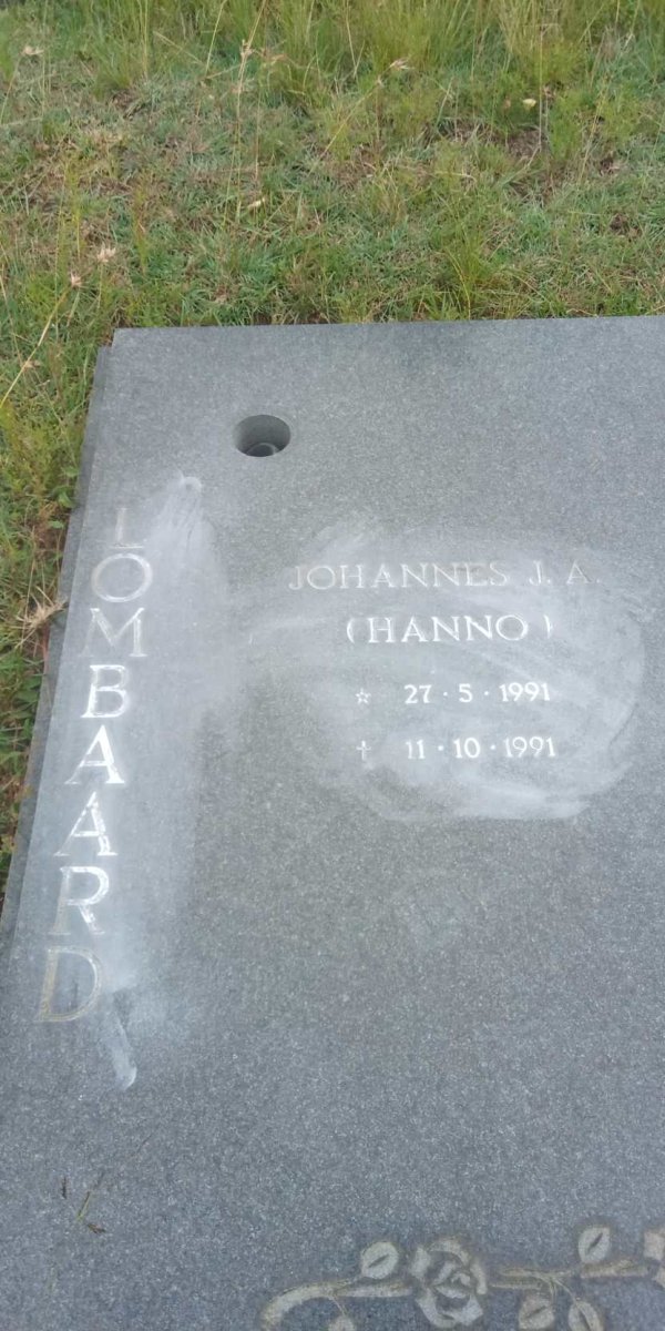 LOMBARD Johannes J.A. 1991-1991