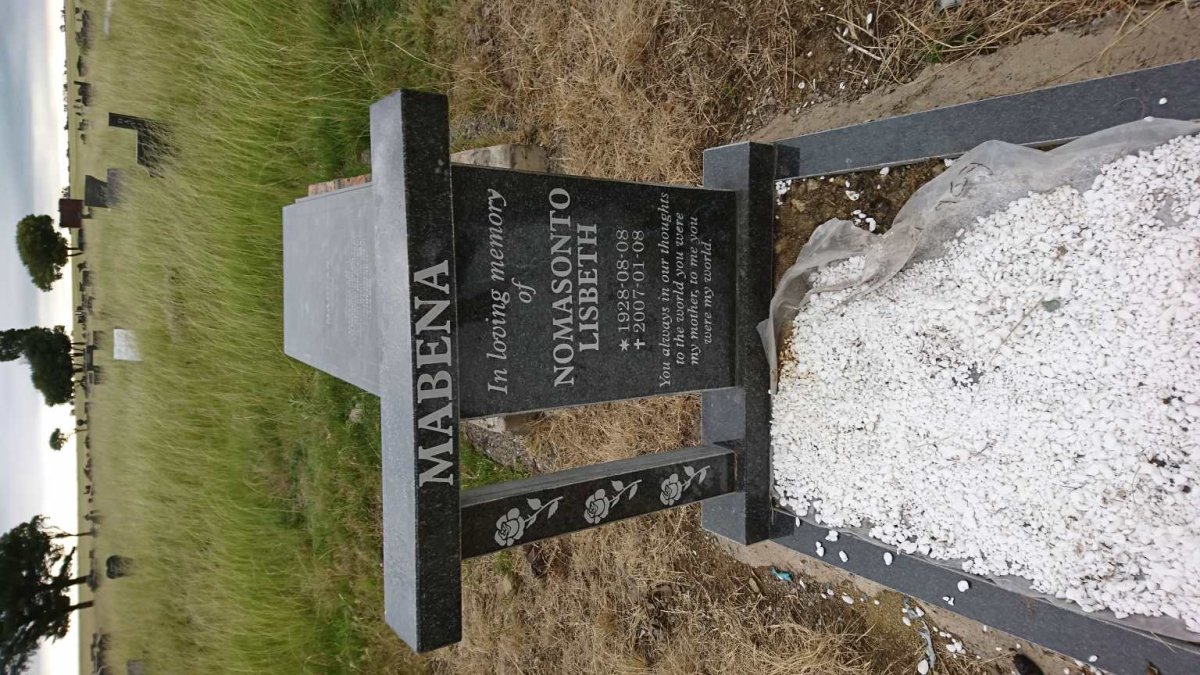 MABENA Nomasonto Lisbeth 1928-2007