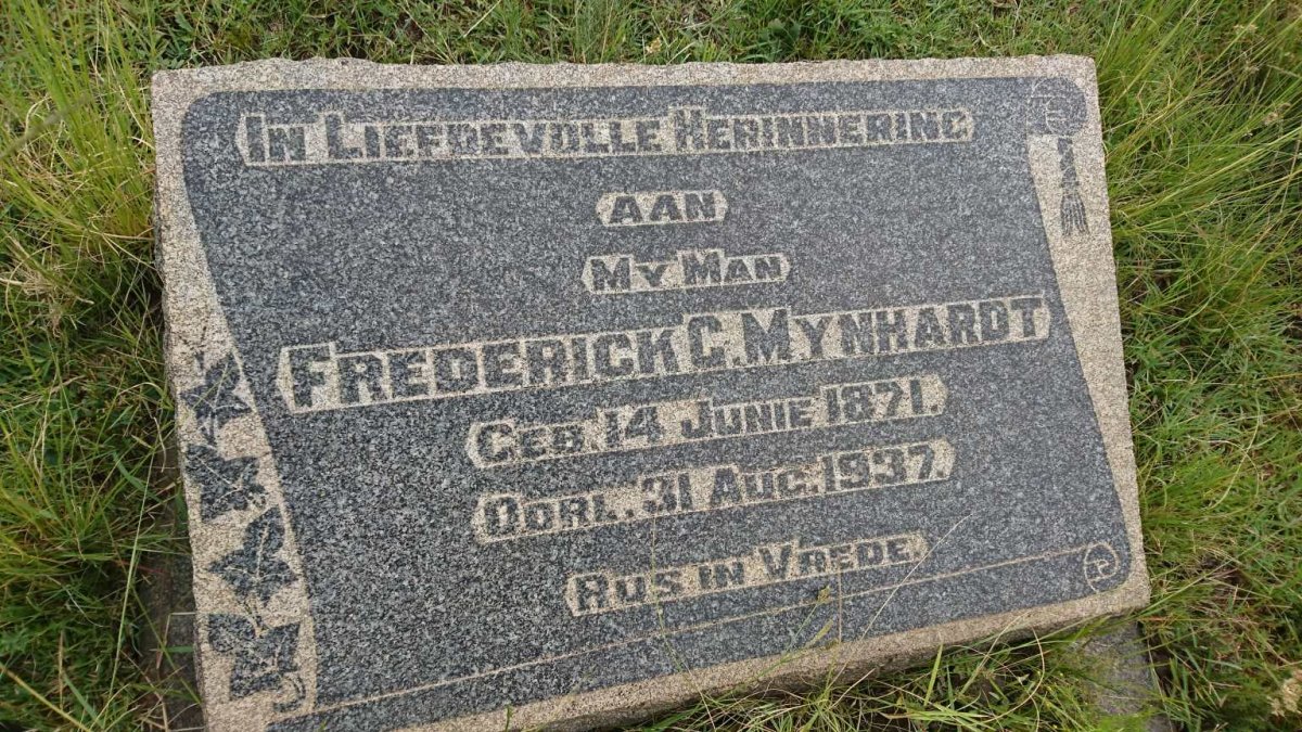 MYNHARDT Frederick G. 1871-1937