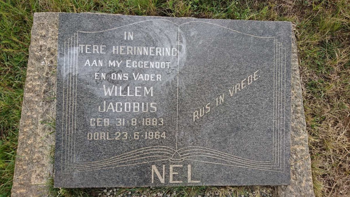 NEL Willem Jacobus 1883-1964