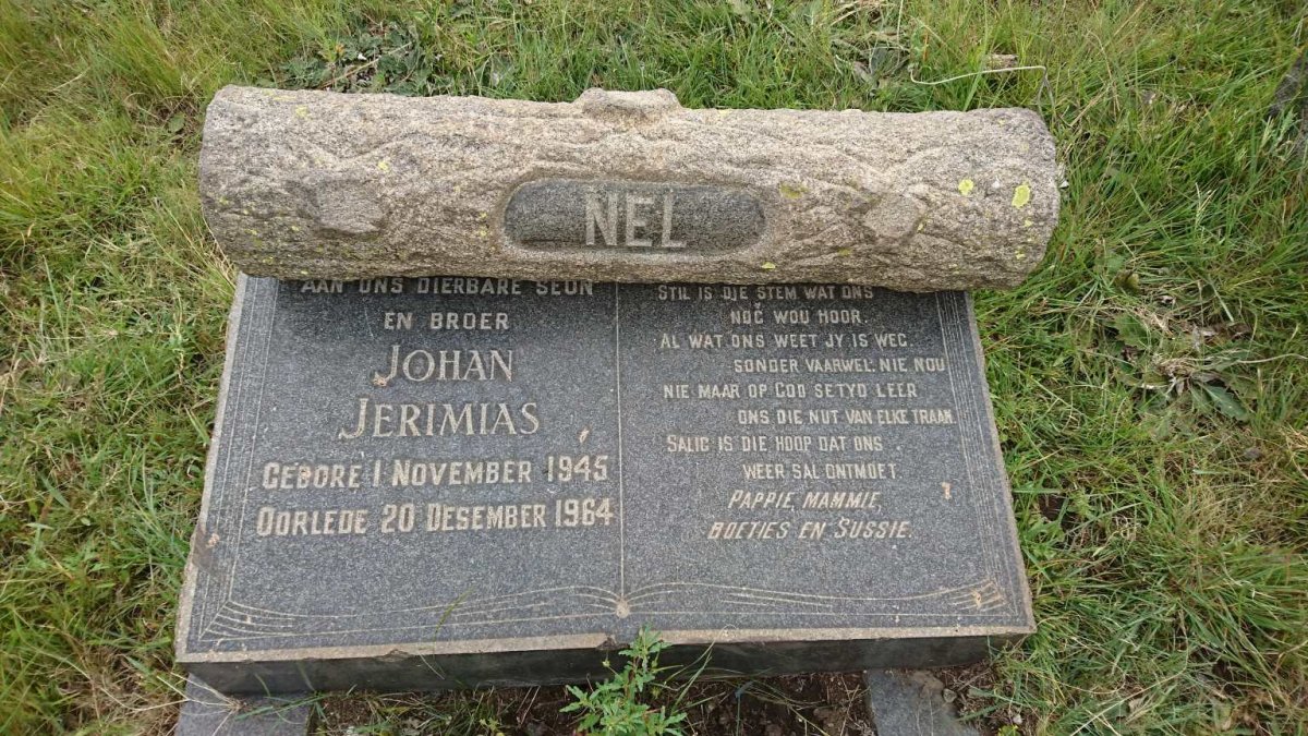 NEL Johan Jerimias 1945-1964