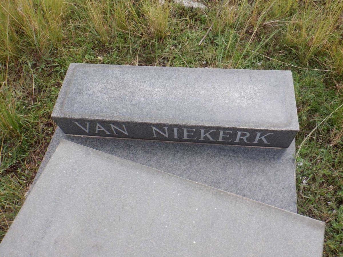 NIEKERK ?, van 