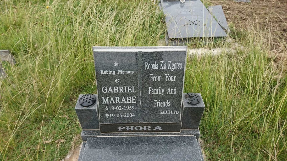 PHORA Gabriel Marabe 1959-2004