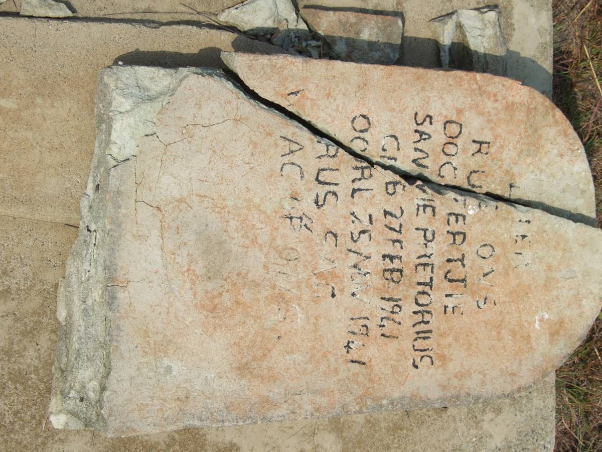 PRETORIUS Sannie 1941-1941