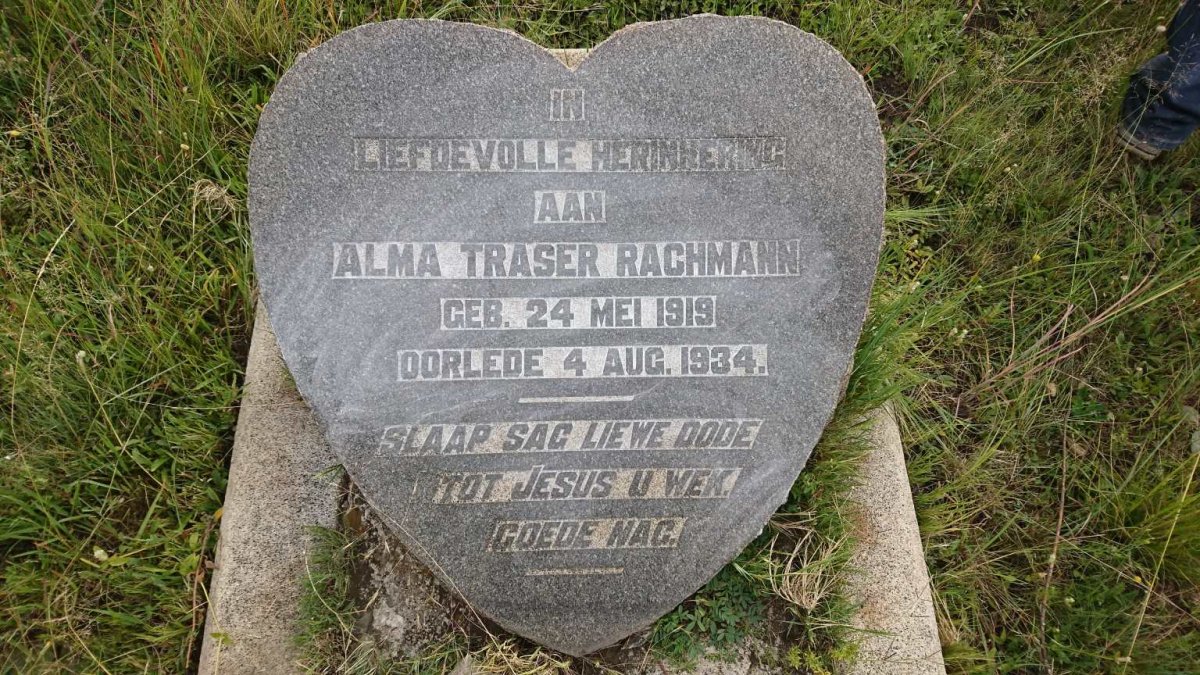 RACHMANN Alma Traser 1919-1934