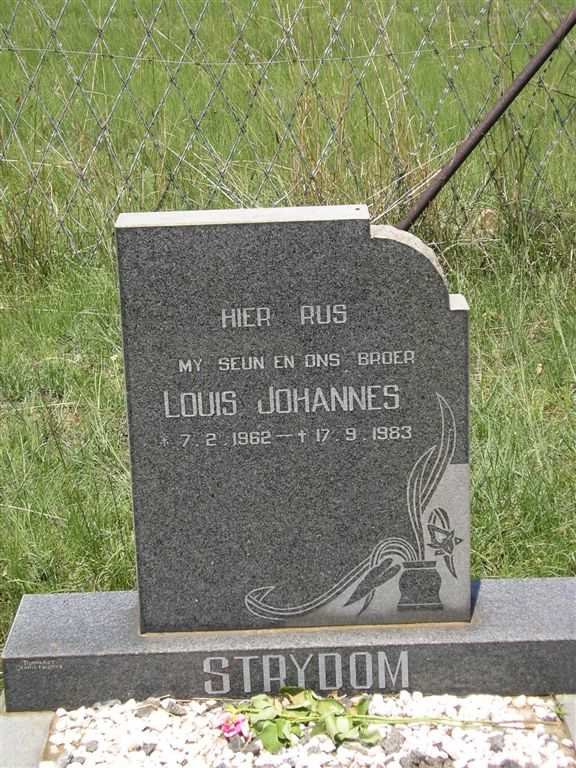 STRYDOM Louis Johannes 1962-1983