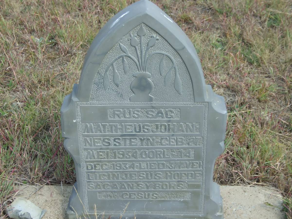 STEYN Mattheus Johannes 1934-1934
