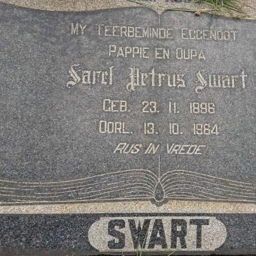 SWART Sarel Petrus 1896-1964