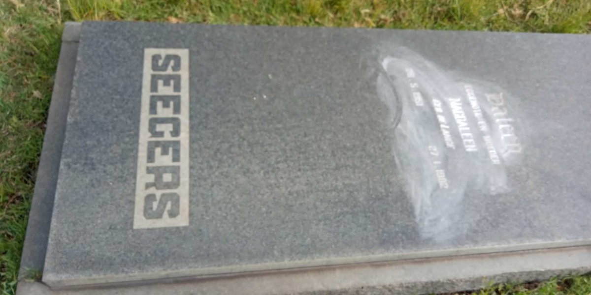 SEEGERS Magdaleen nee DE LANGE 1951-1982