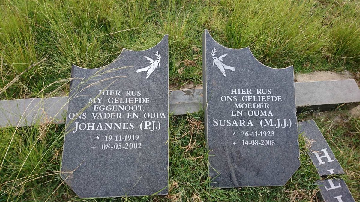 SMITH P.J. 1919-2002 &amp; M.J.J. 1923-2008