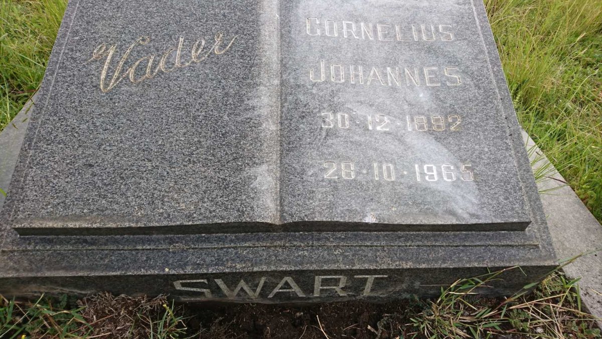SWART Petrus Cornelius Johannes 1892-1965 &amp;  Dina Maria 1896-1983