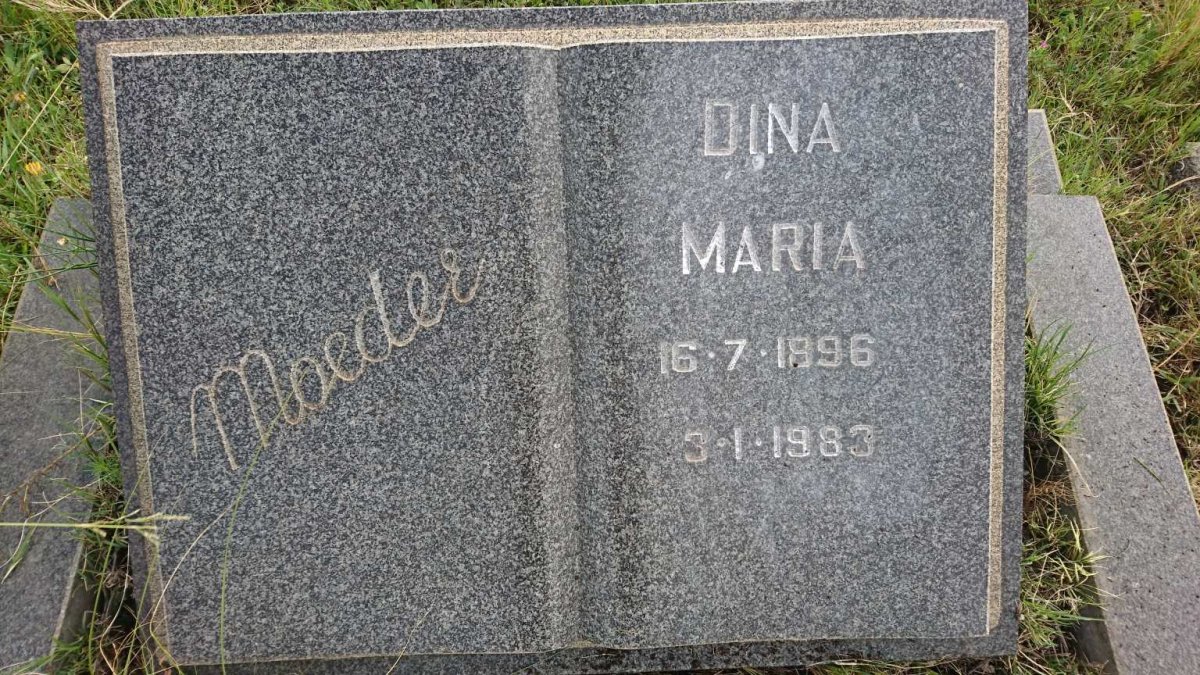 SWART Petrus Cornelius Johannes 1892-1965 &amp;  Dina Maria 1896-1983