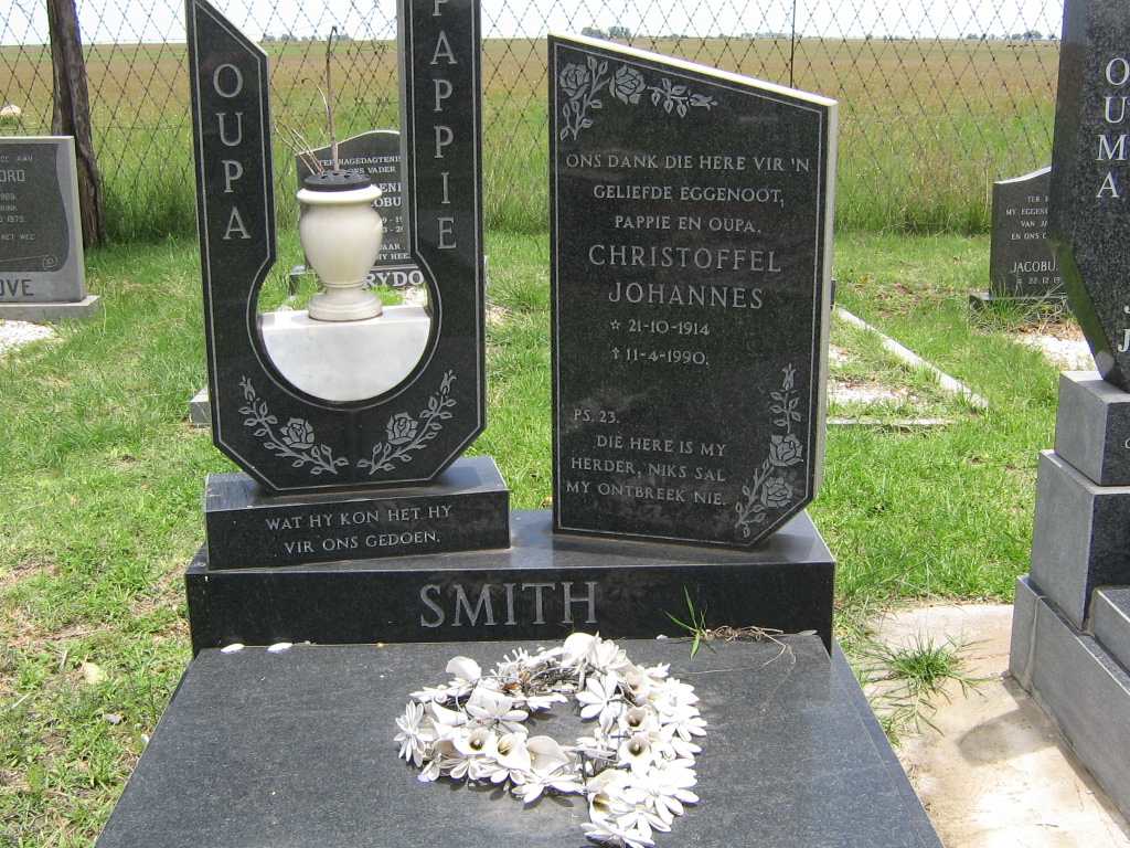 SMITH Christoffel Johannes 1914-1990
