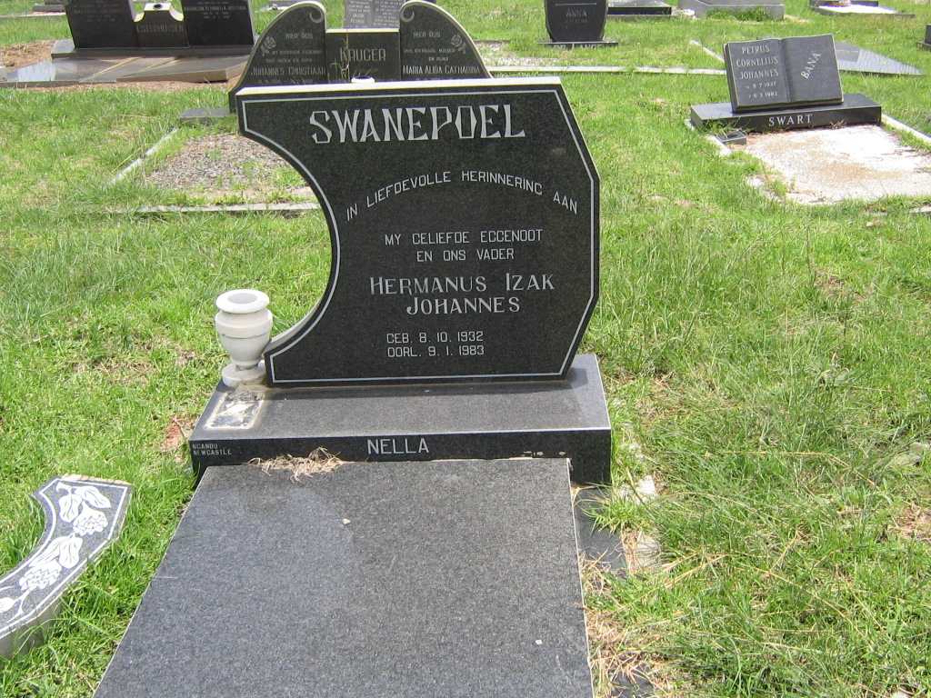 SWANEPOEL Hermanus Izak Johannes 1932-1983