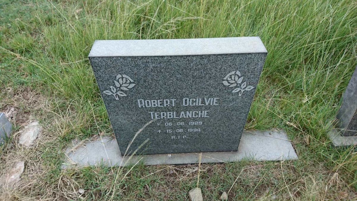 TERBLANCHE Robert Ogilvie 1929-1994