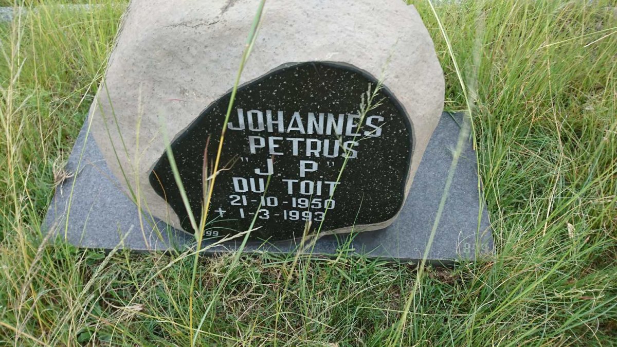 TOIT Johannes Petrus, du 1950-1993