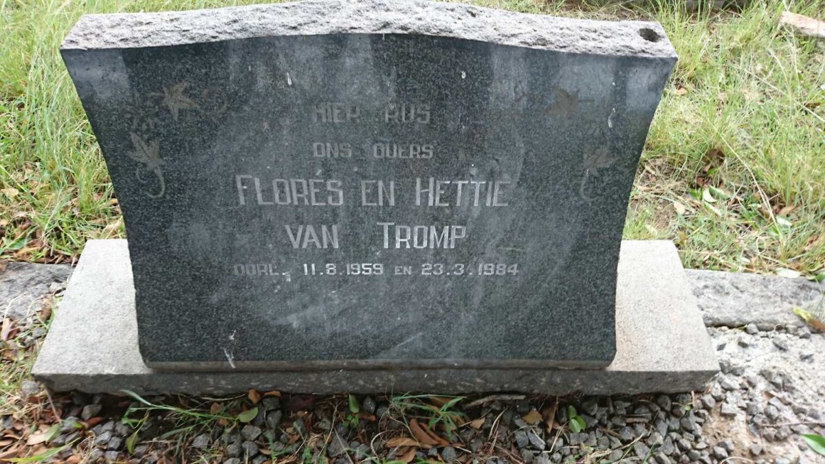 TROMP Flores, van -1959 &amp; Hettie -1984
