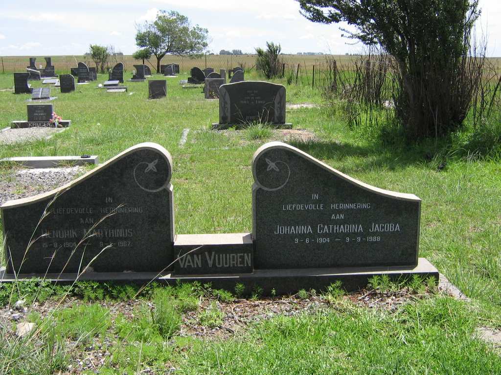 VUUREN Hendrik Marthinus, van 1904-1967 &amp; Johanna Catharina Jacoba 1904-1988