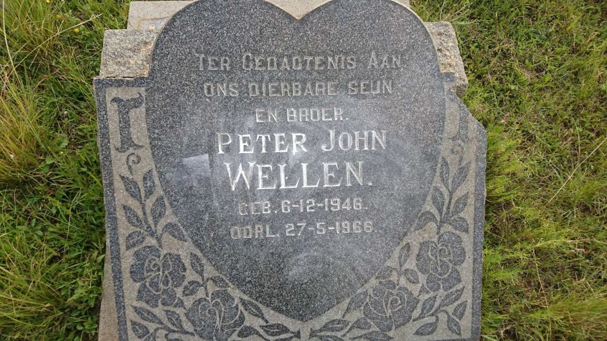 WELLEN Peter John 1946-1966