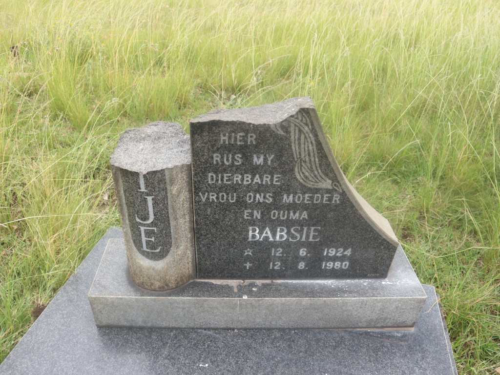 ?IJE Babsie 1924-1980