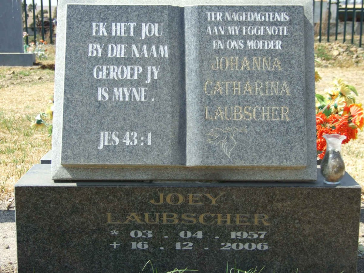 LAUBSCHER Johanna Catharina 1957-2006