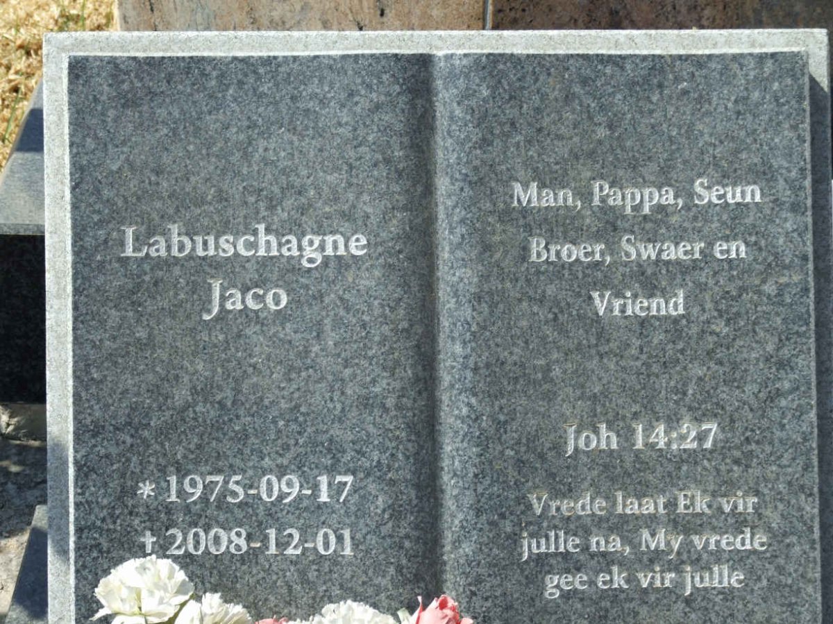 LABUSCHAGNE Jaco 1975-2008