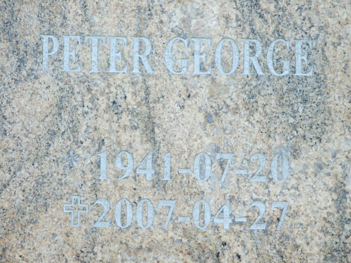 ANFIELD Peter George 1941-2007